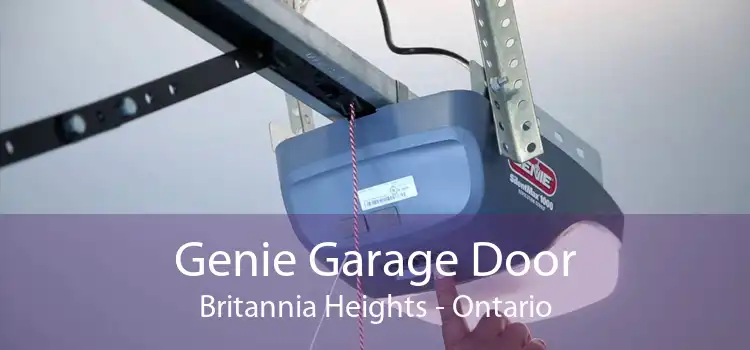 Genie Garage Door Britannia Heights - Ontario