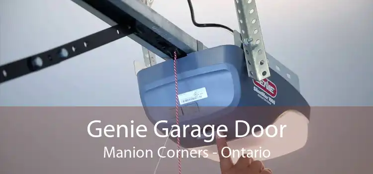 Genie Garage Door Manion Corners - Ontario