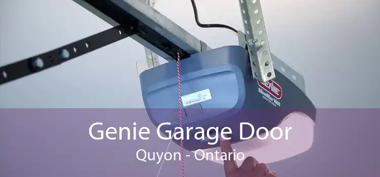 Genie Garage Door Quyon - Ontario