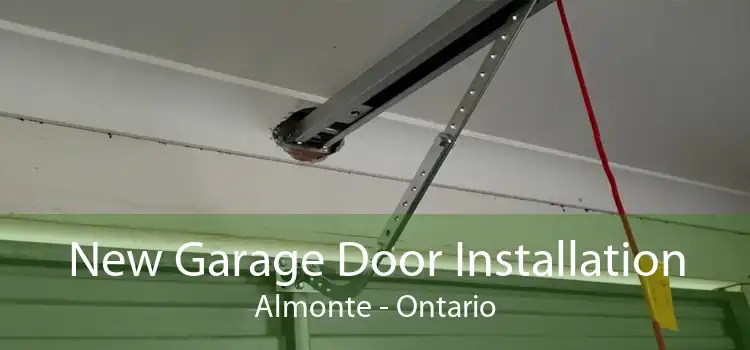 New Garage Door Installation Almonte - Ontario