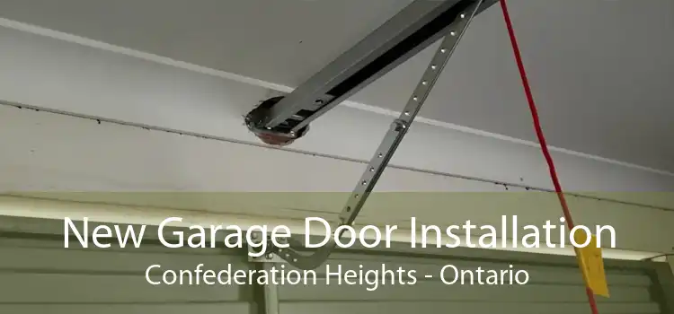 New Garage Door Installation Confederation Heights - Ontario