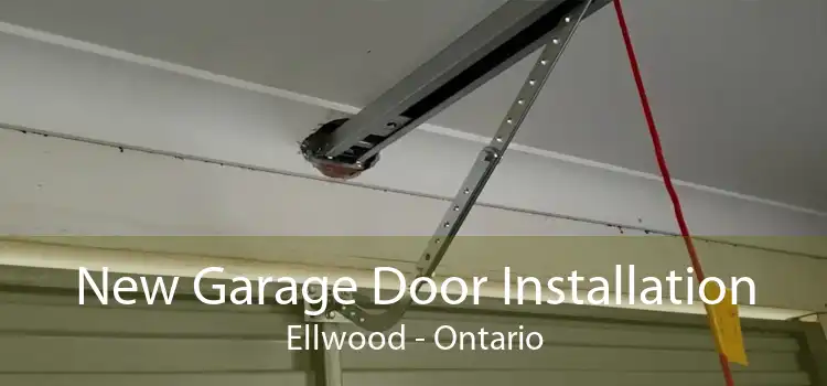 New Garage Door Installation Ellwood - Ontario