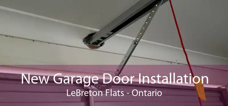 New Garage Door Installation LeBreton Flats - Ontario