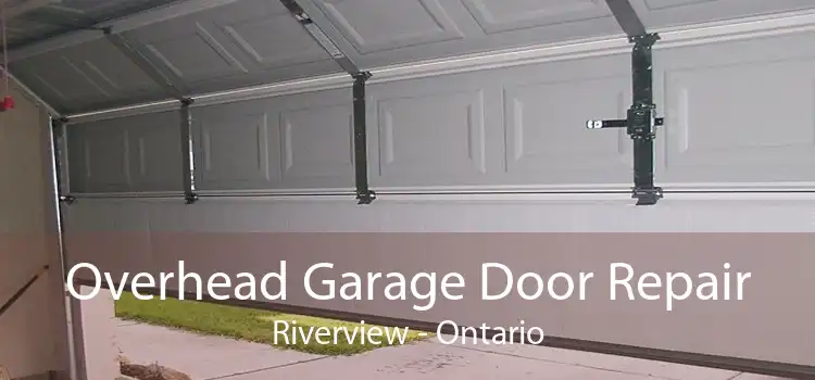 Overhead Garage Door Repair Riverview - Ontario