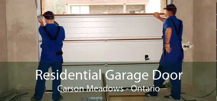 Residential Garage Door Carson Meadows - Ontario