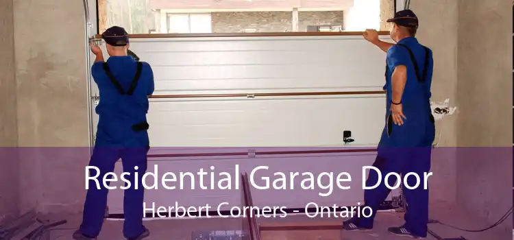 Residential Garage Door Herbert Corners - Ontario