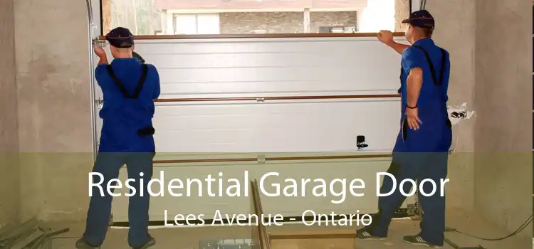 Residential Garage Door Lees Avenue - Ontario