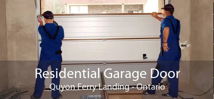 Residential Garage Door Quyon Ferry Landing - Ontario