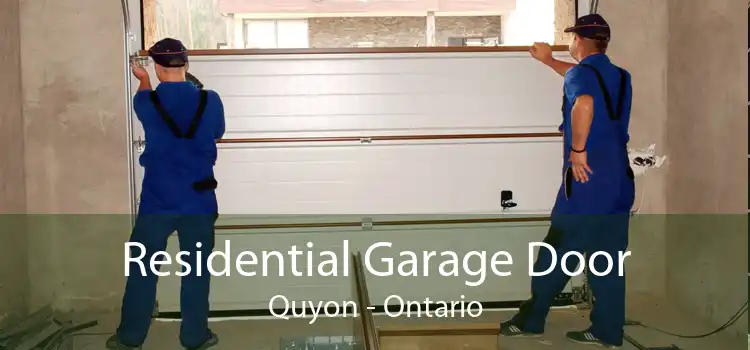 Residential Garage Door Quyon - Ontario