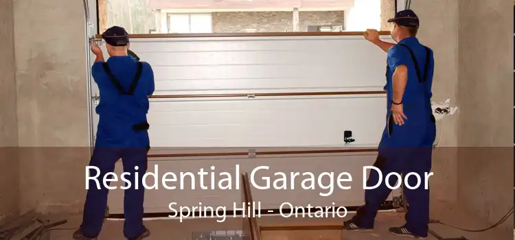 Residential Garage Door Spring Hill - Ontario
