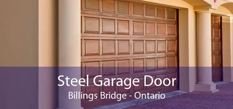 Steel Garage Door Billings Bridge - Ontario
