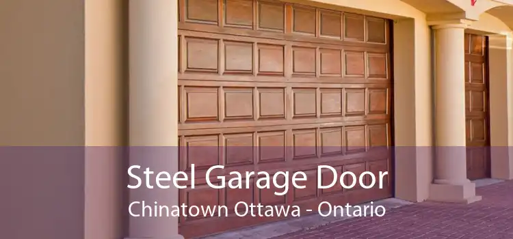 Steel Garage Door Chinatown Ottawa - Ontario