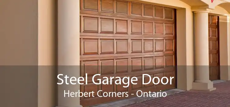 Steel Garage Door Herbert Corners - Ontario