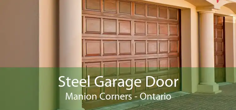 Steel Garage Door Manion Corners - Ontario