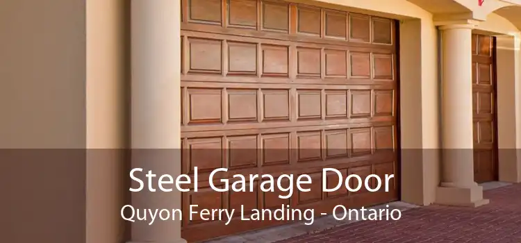 Steel Garage Door Quyon Ferry Landing - Ontario