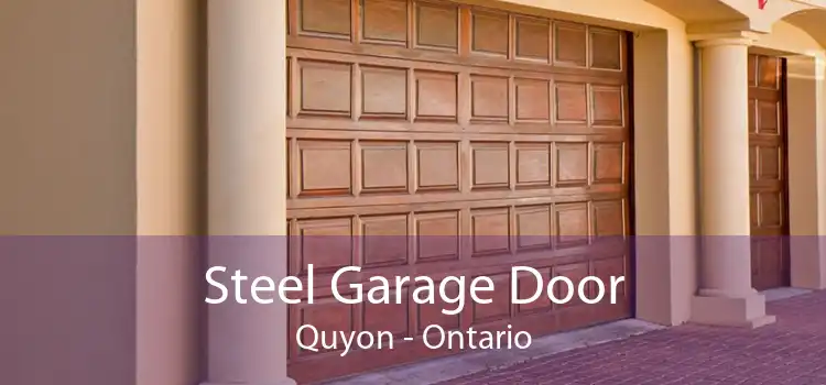 Steel Garage Door Quyon - Ontario