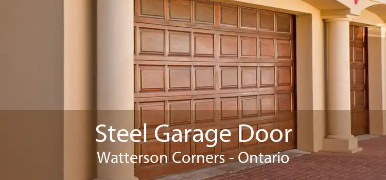Steel Garage Door Watterson Corners - Ontario