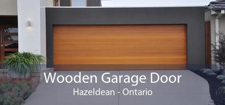Wooden Garage Door Hazeldean - Ontario