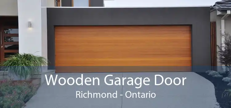 Wooden Garage Door Richmond - Ontario