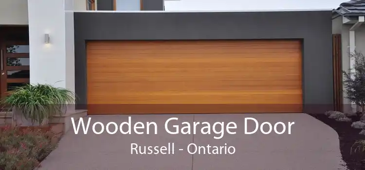 Wooden Garage Door Russell - Ontario
