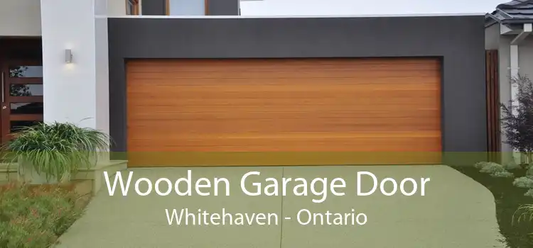 Wooden Garage Door Whitehaven - Ontario