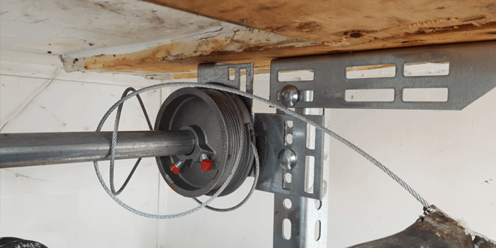 Westboro Village fix garage door cable